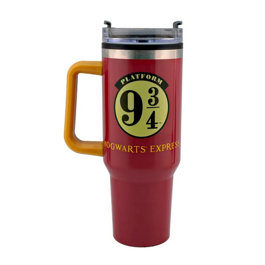 Termo Con Asa Y Popote de Harry  Potter - Hogwarts Express