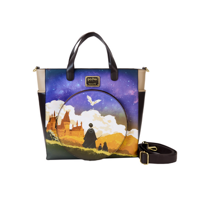 Mochila Convertible y Bolso Bandolera de Harry Potter Hogwarts Starry Sky