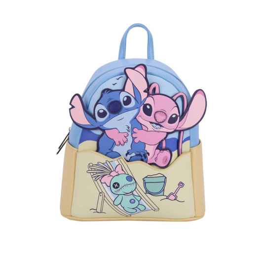 Mini Mochila Disney Stitch y Angela