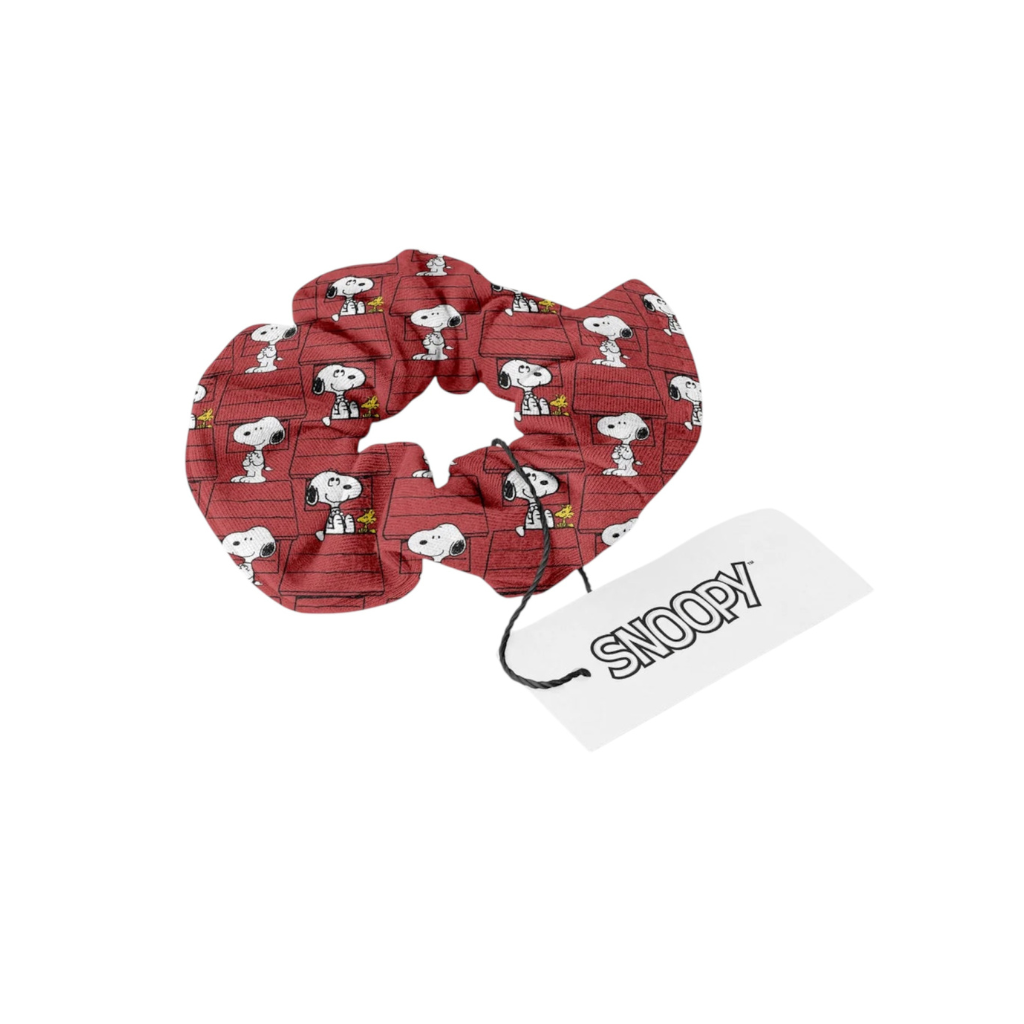 Scrunchy Snoopy Red