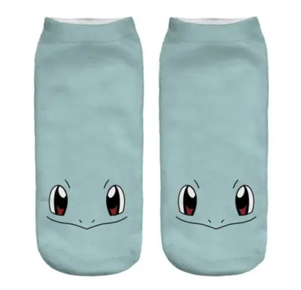 Duo Calcetines Pokemon Squirtle & Meowth