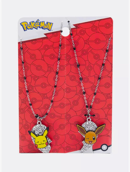 Set Collar Pokémon Pikachu y Eevee