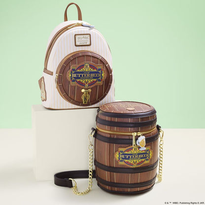 Mini Mochila Loungefly  con Aroma a Barril de Cerveza de Mantequilla de Harry Potter