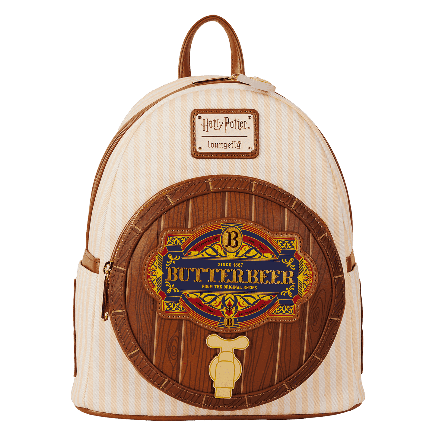 Mini Mochila Loungefly  con Aroma a Barril de Cerveza de Mantequilla de Harry Potter