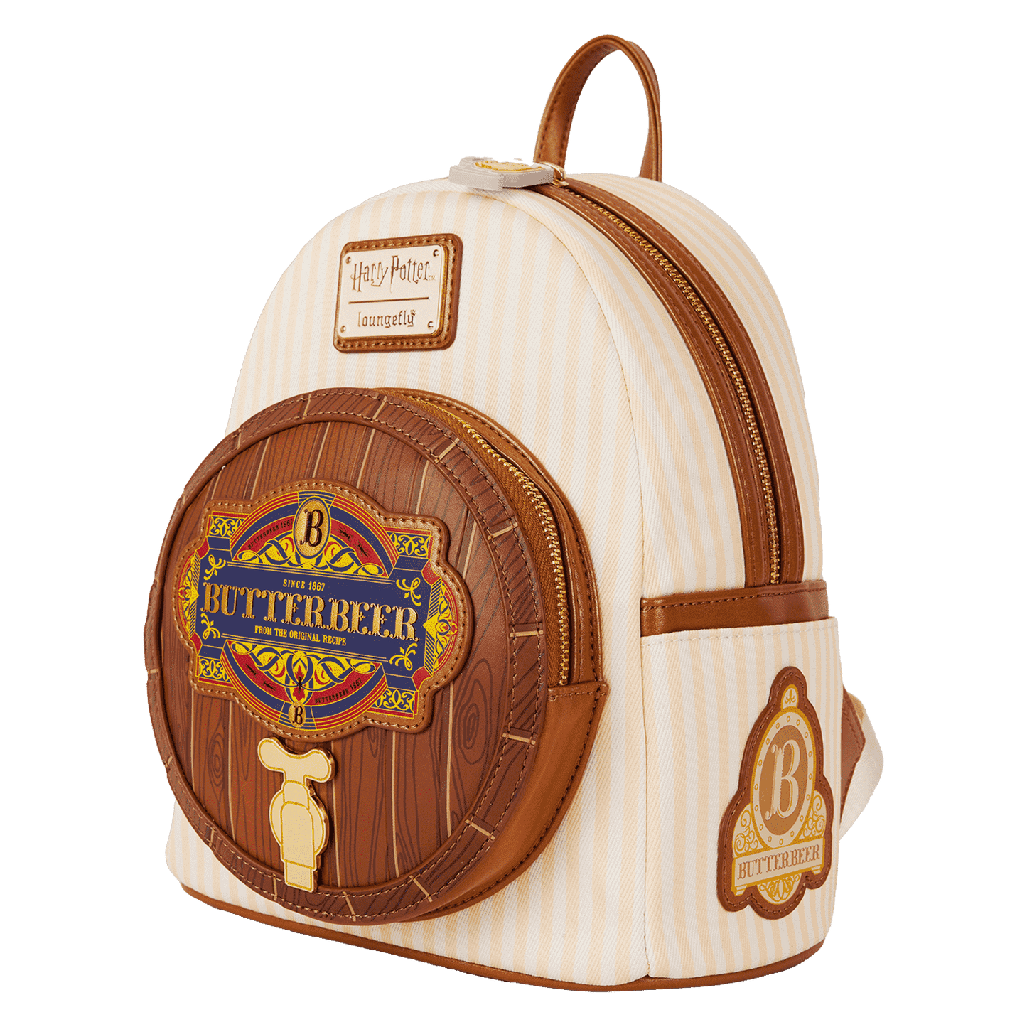 Mini Mochila Loungefly  con Aroma a Barril de Cerveza de Mantequilla de Harry Potter