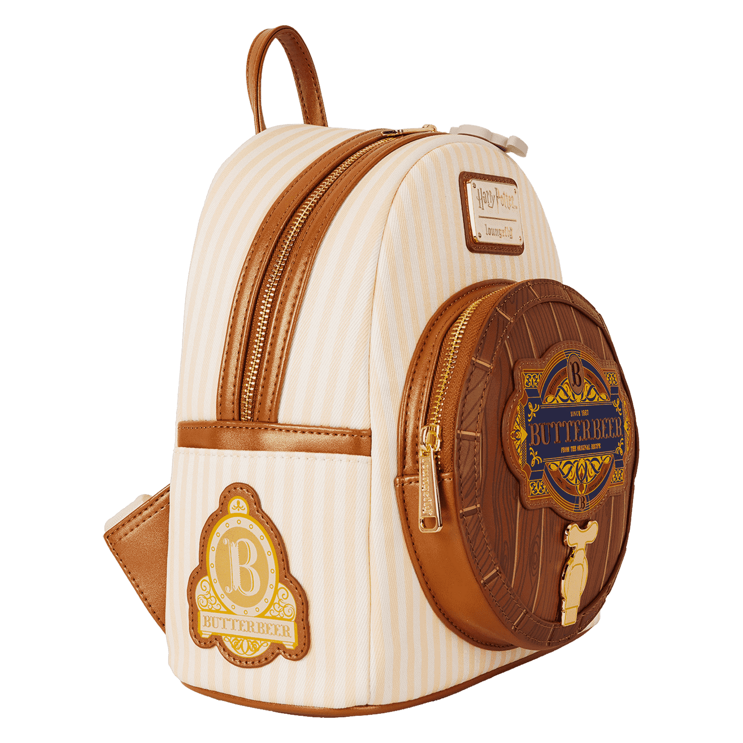 Mini Mochila Loungefly  con Aroma a Barril de Cerveza de Mantequilla de Harry Potter