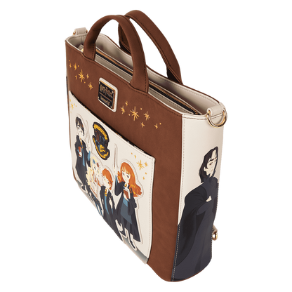 Mochila Convertible y Bolso Bandolera de Harry Potter Hogwarts