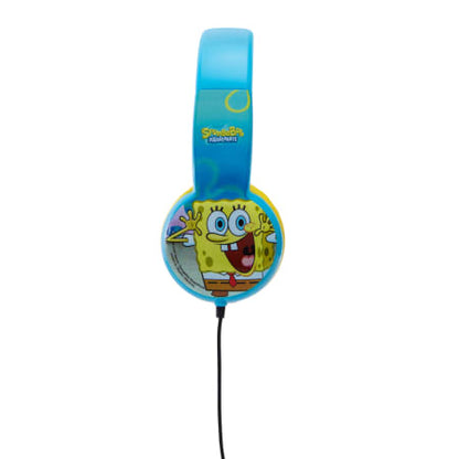 Auriculares Infantil Con Micrófono Bob Esponja