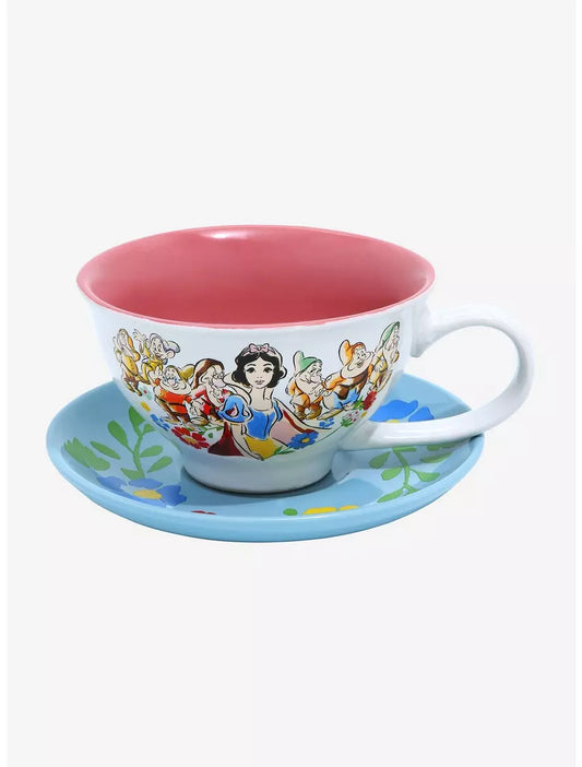 Taza de té Disney Blancanieves y los siete enanitos