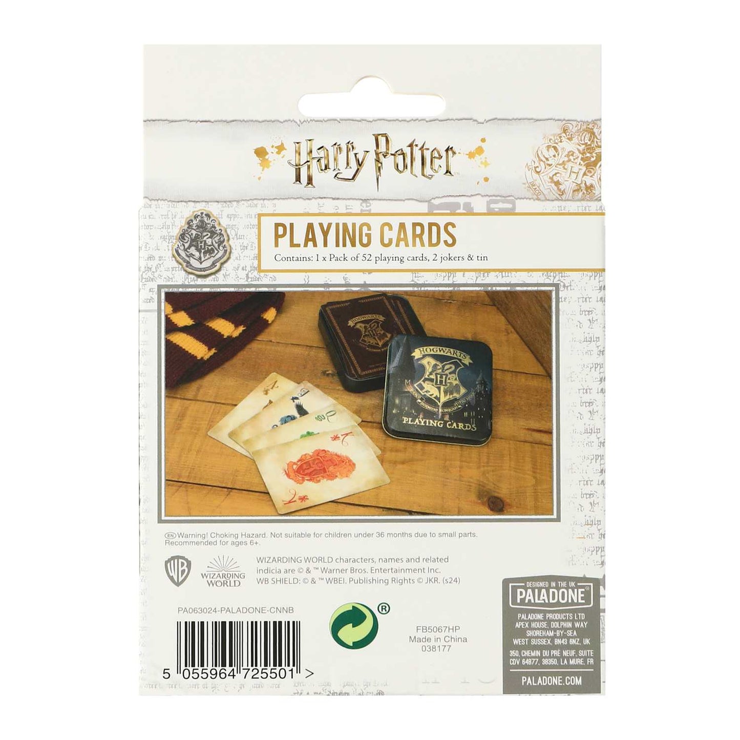 Juego De Cartas (Baraja) De Harry Potter