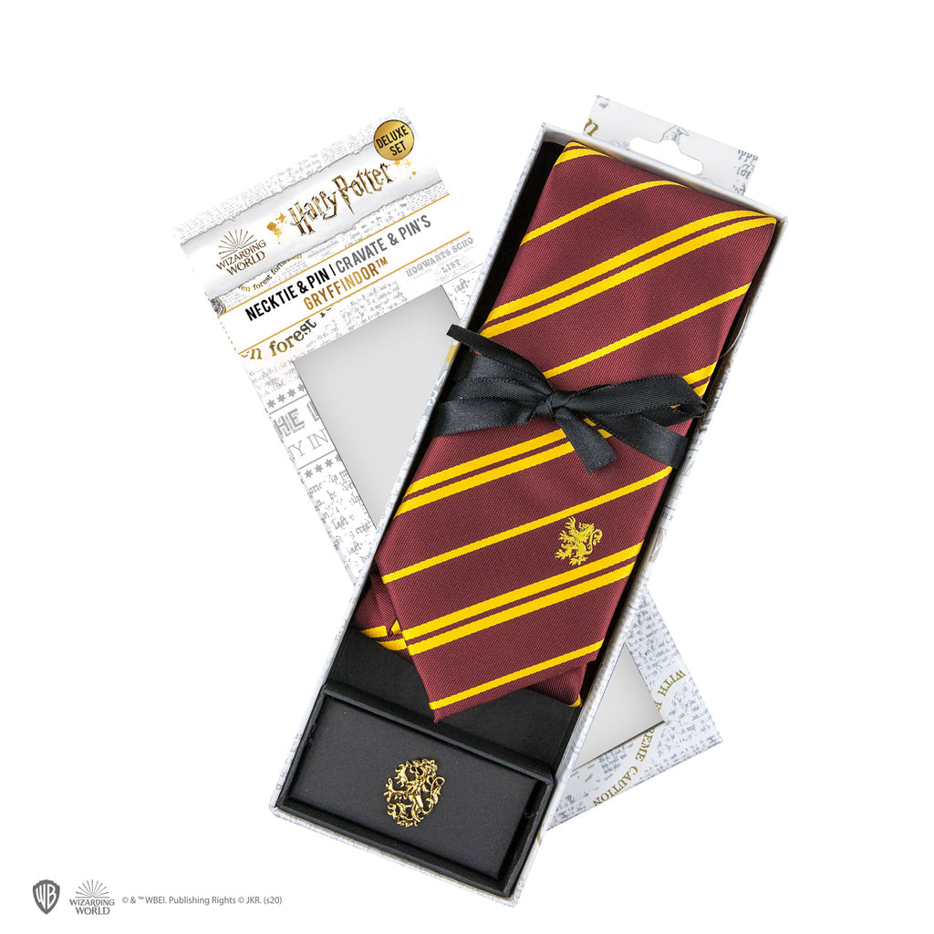 Corbata de Lujo Gryffindor – Harry Potter™ Edición Oficial