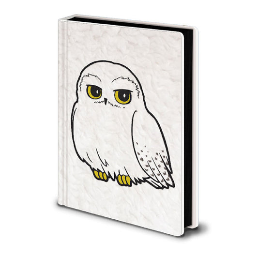 Cuaderno Harry Potter Hedwig de Felpa