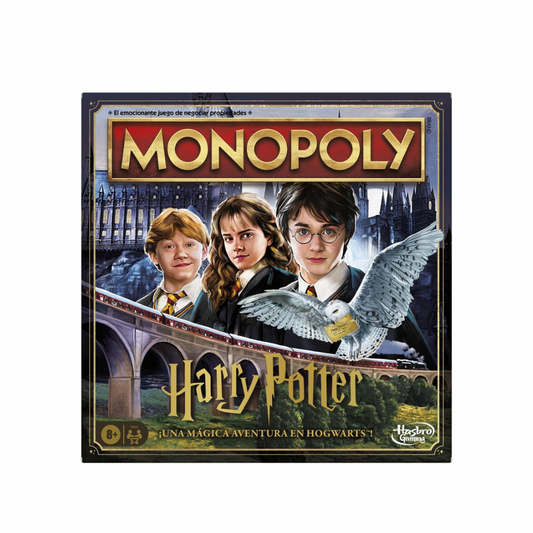 Monopoly Harry Potter - Juego de Mesa Oficial de Hogwarts