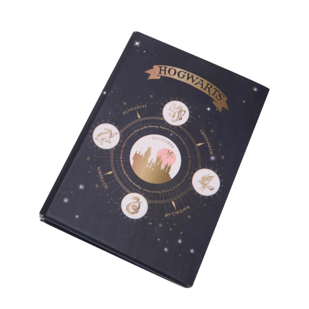 Cuaderno Hogwarts con Luz – Harry Potter