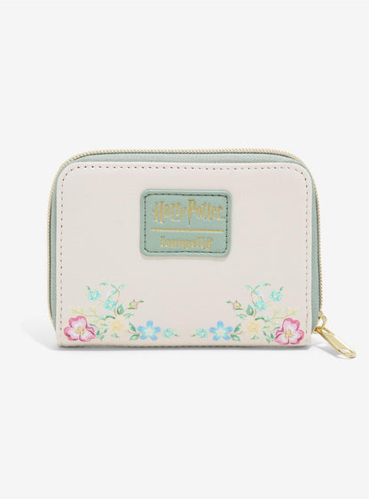 Cartera Loungefly Reliquias de la Muerte Floral – Harry Potter