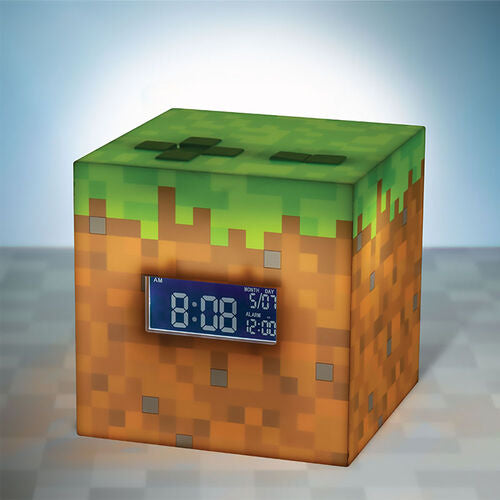 Despertador Lámpara Minecraft