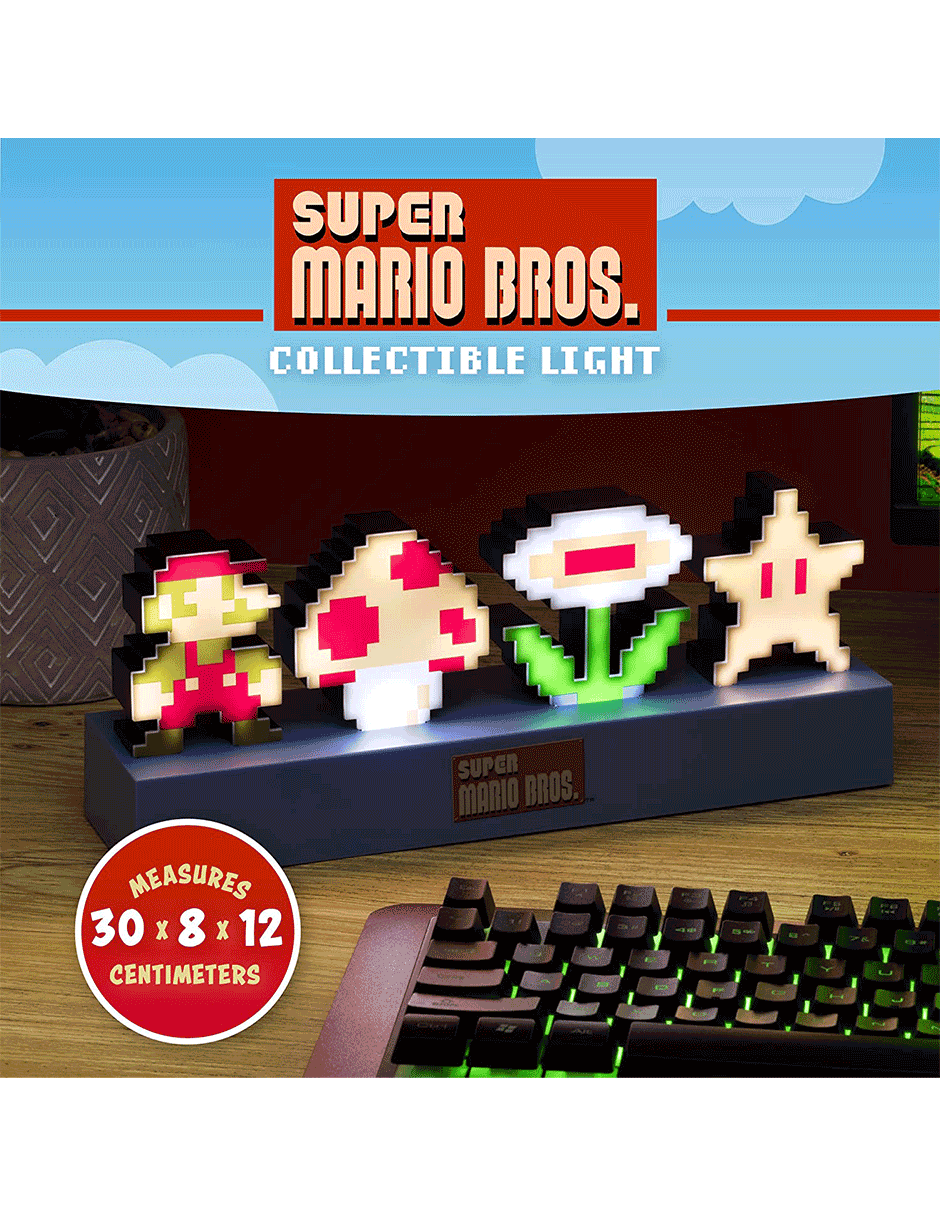 Lámpara Iconos de Super Mario Bros