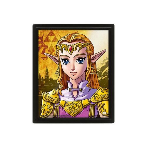 Poster 3D Lenticular Nintendo Zelda to Sheik