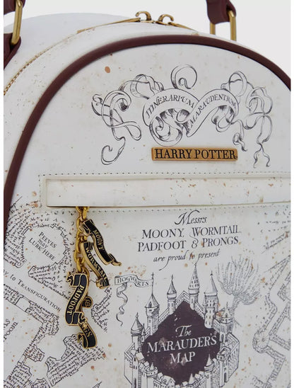 Mini Mochila Harry Potter Mapa Merodeador