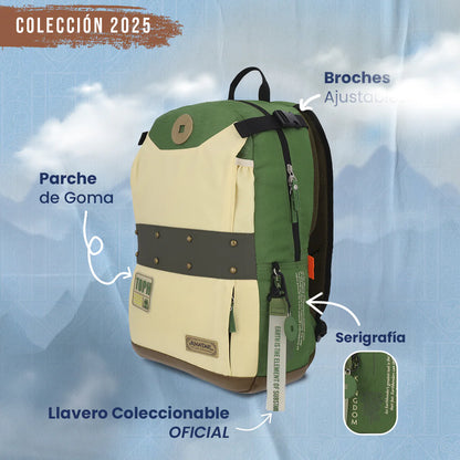 Mochila Avatar Toph Nación De Tierra