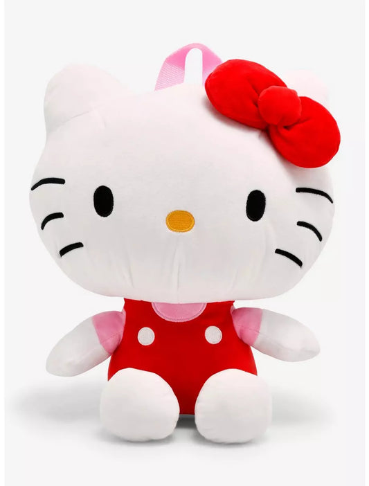Mini Mochila de Felpa Hello Kitty