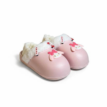 Pantuflas My Melody Rosas con Peluche