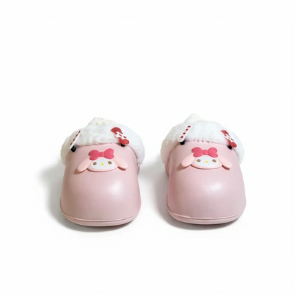 Pantuflas My Melody Rosas con Peluche