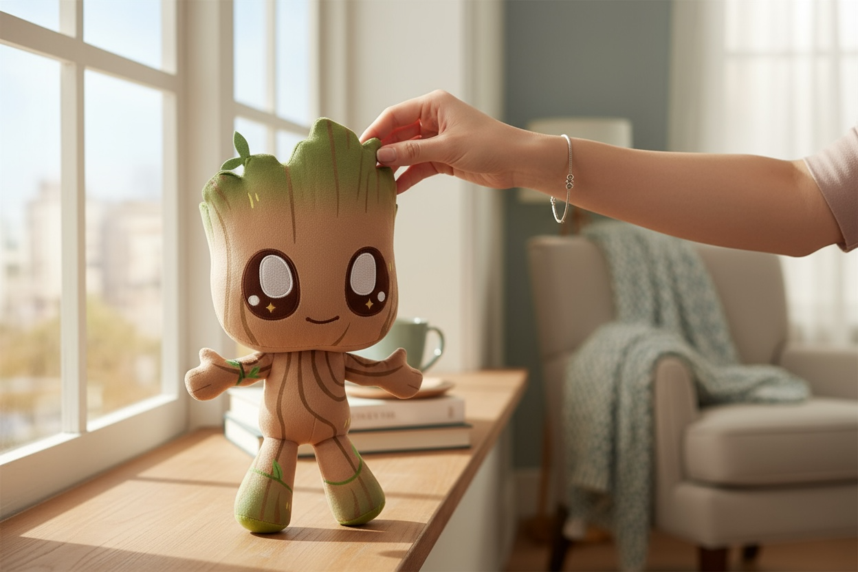 Peluche Baby Groot – Guardianes de la Galaxia Marvel