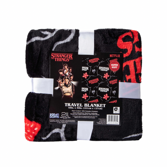 Cobija de Viaje Stranger Things – Travel Blanket Oficial Netflix
