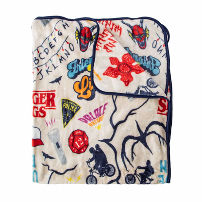 Cobija de Viaje Stranger Things – Travel Blanket Oficial Netflix
