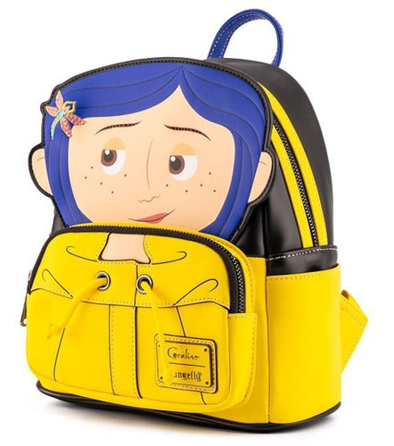 Mini Mochila Loungefly Coraline Raincoat