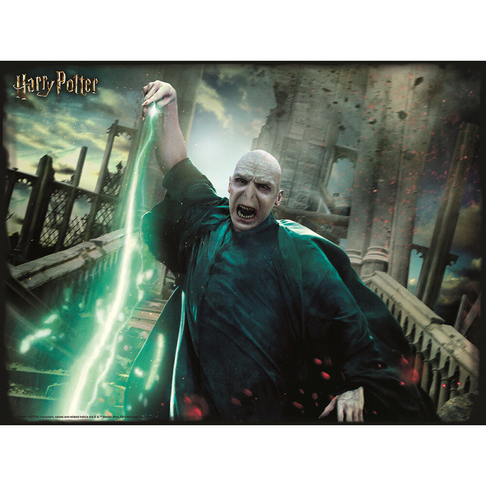 Rompecabezas lenticular Harry Potter de Voldemort