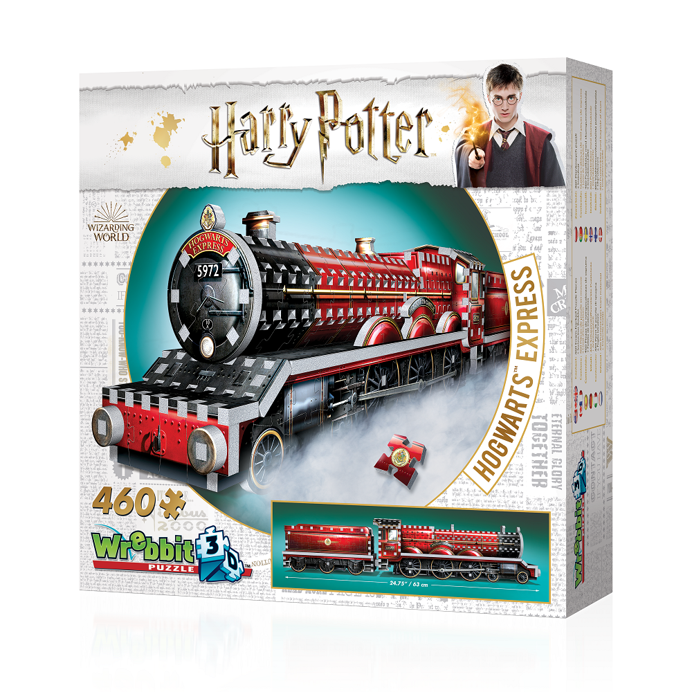 Rompecabezas 3D Licencia Harry Potter El Expreso de Hogwarts.