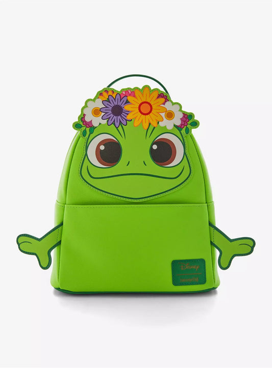 Mini mochila Loungefly Disney Rapunzel Pascal Flower Crown