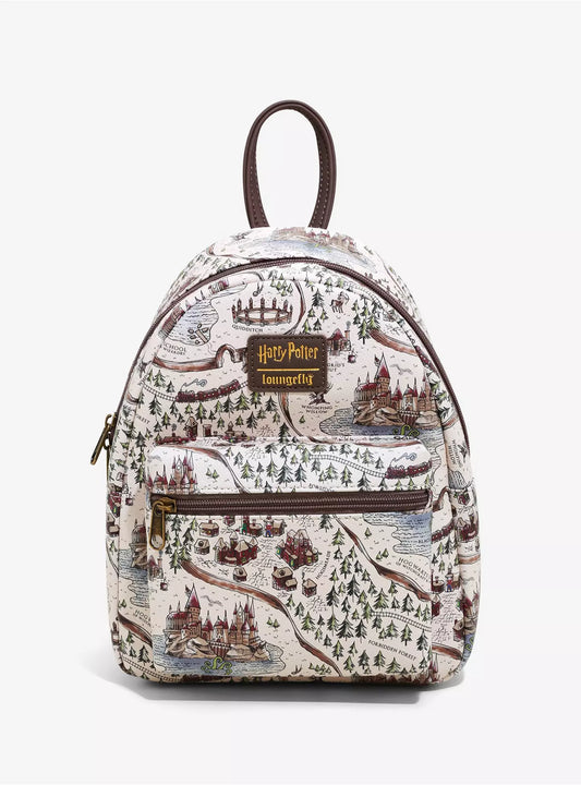 Mini mochila Loungefly Harry Potter School Grounds