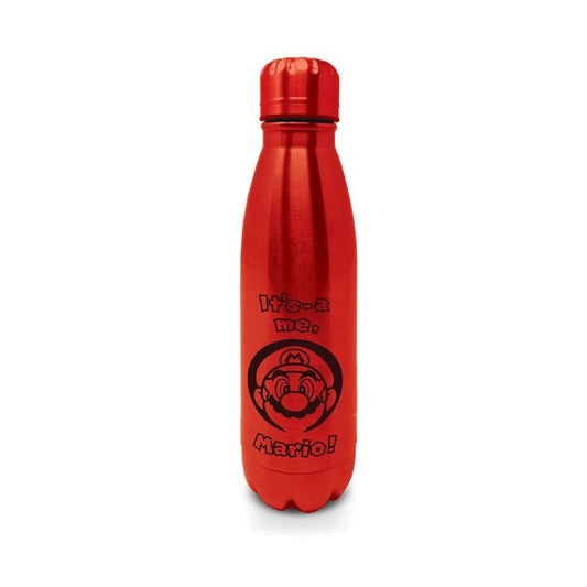 Botella Metalica de Mario Bross It's a Me