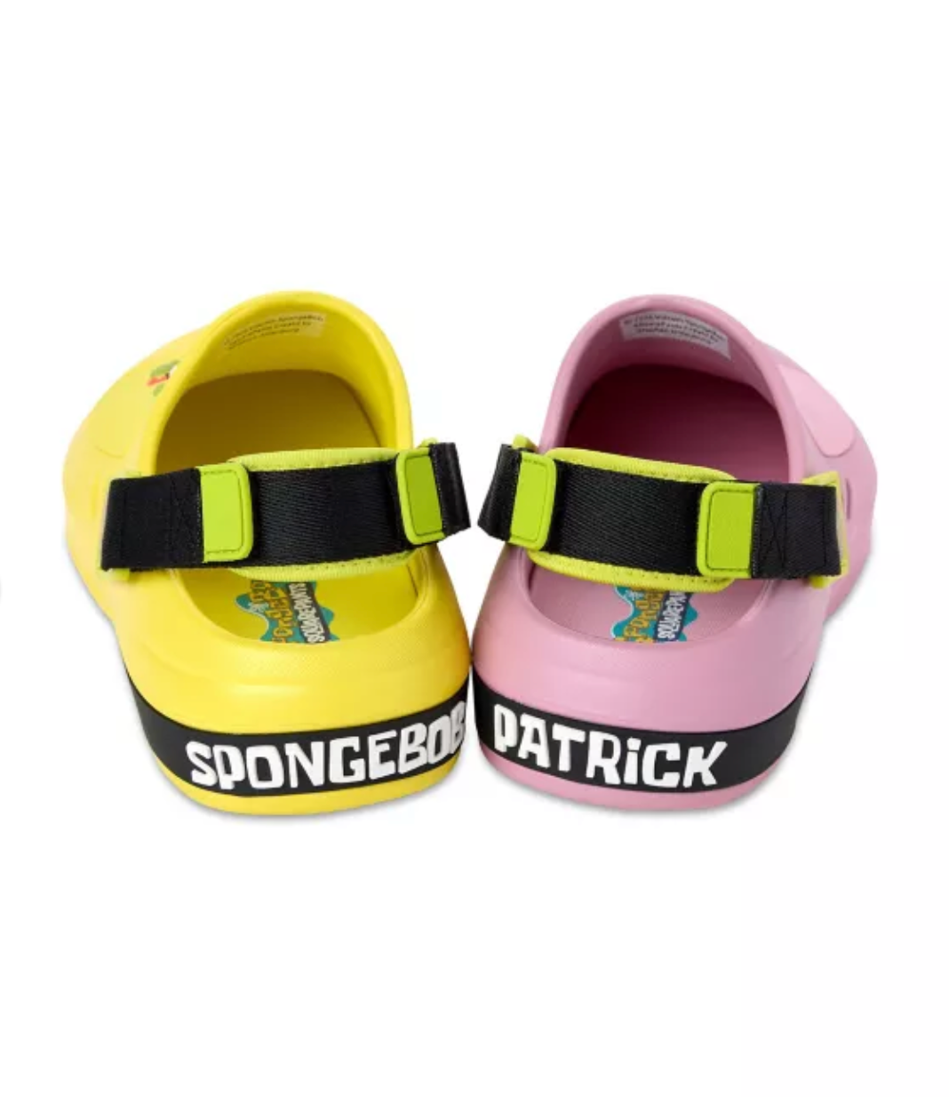Sandalias de Bob Esponja y Patricio