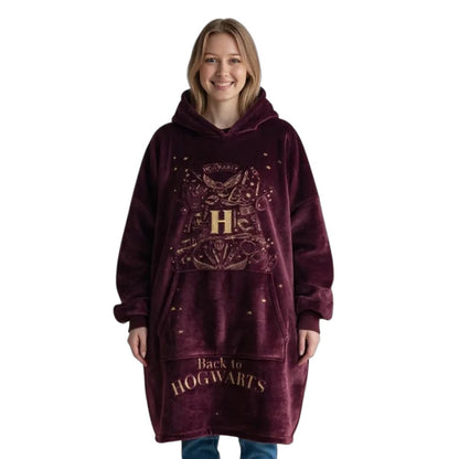 Maxi Sudadera Reversible Harry Potter Hedwig & Hogwarts