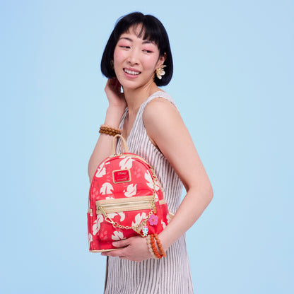 Mini Mochila Loungefly de Cosplay con Dijes de Lilo y Stitch