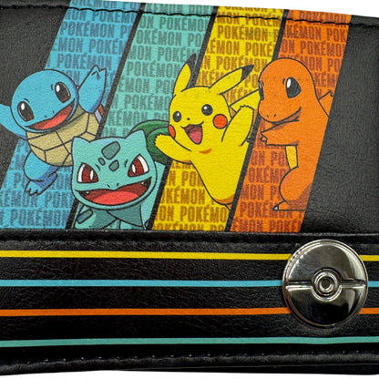 Cartera Bifold Iniciales y Pikachu - Pokémon