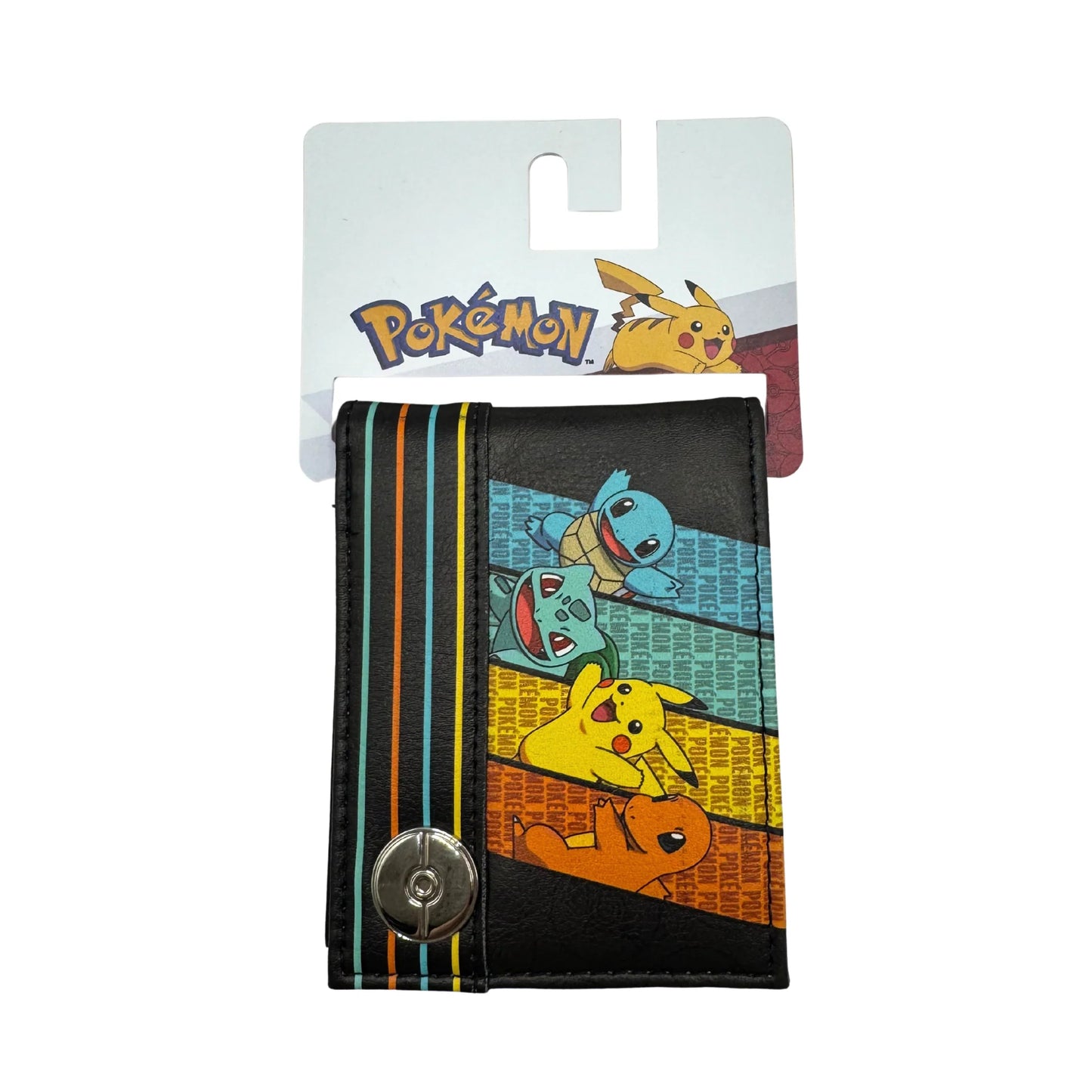 Cartera Bifold Iniciales y Pikachu - Pokémon