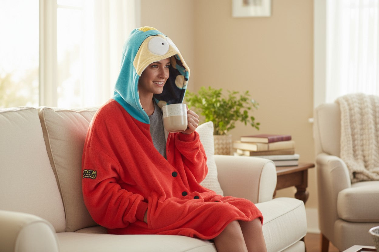 Hoodie South Park Cartman – Maxi Sudadera Oversize de Peluche