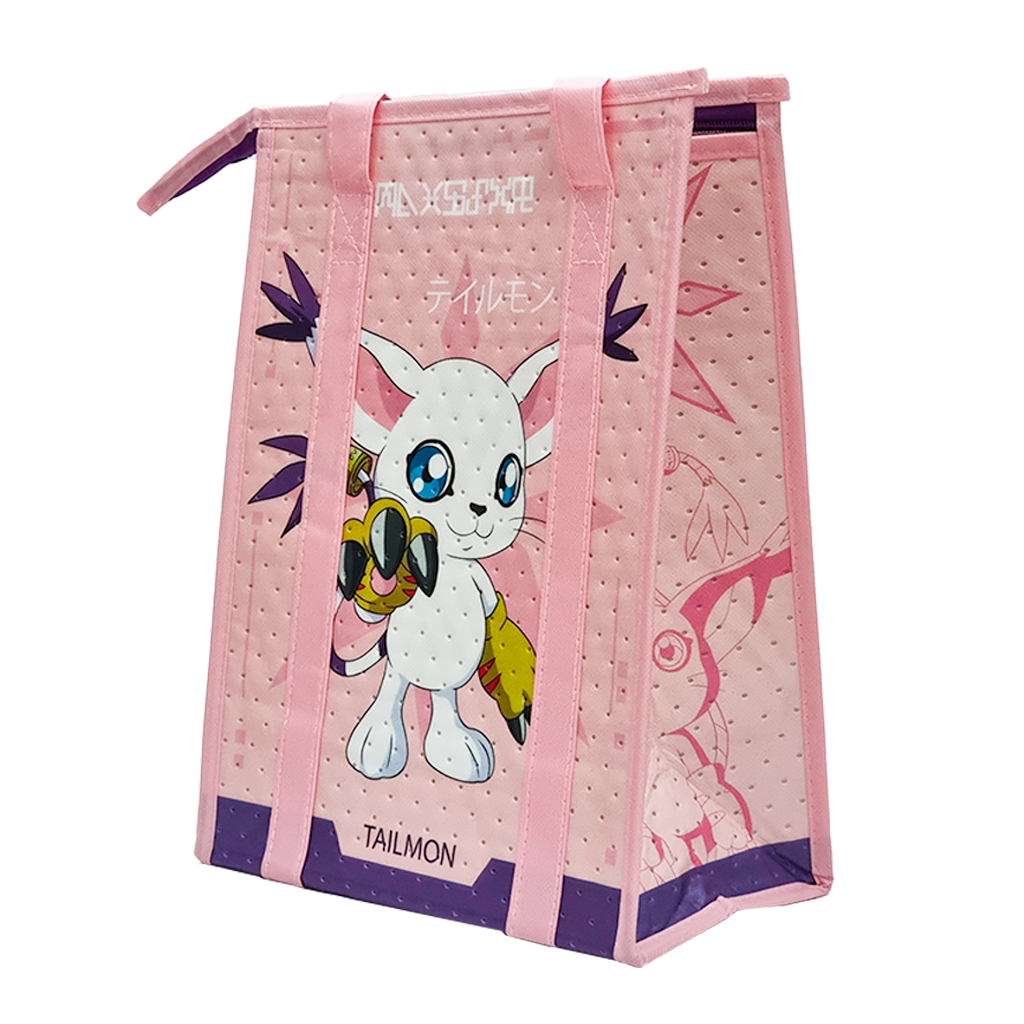 Lonchera Bolsa Digimon Tailmon interior térmico con cierre