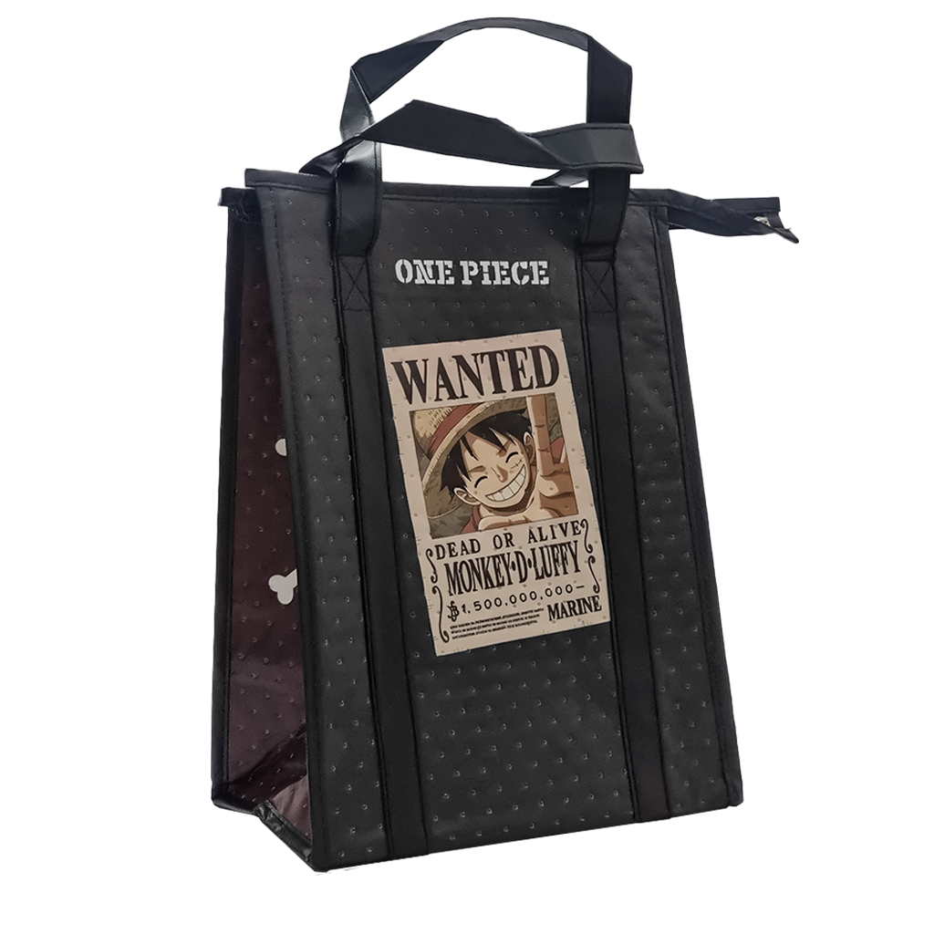 Lonchera Bolsa One Piece Luffy Wanted