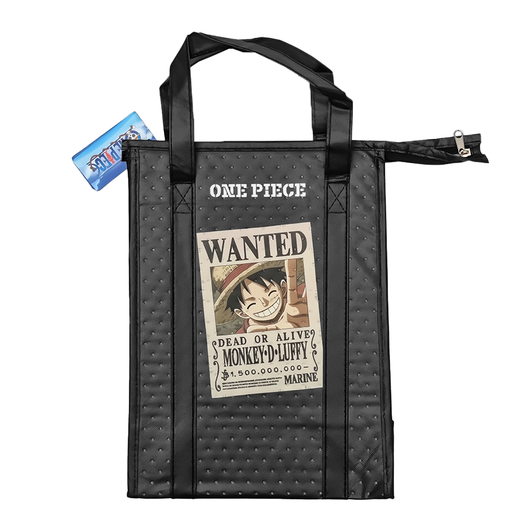 Lonchera Bolsa One Piece Luffy Wanted