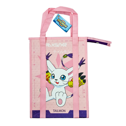 Lonchera Bolsa Digimon Tailmon interior térmico con cierre