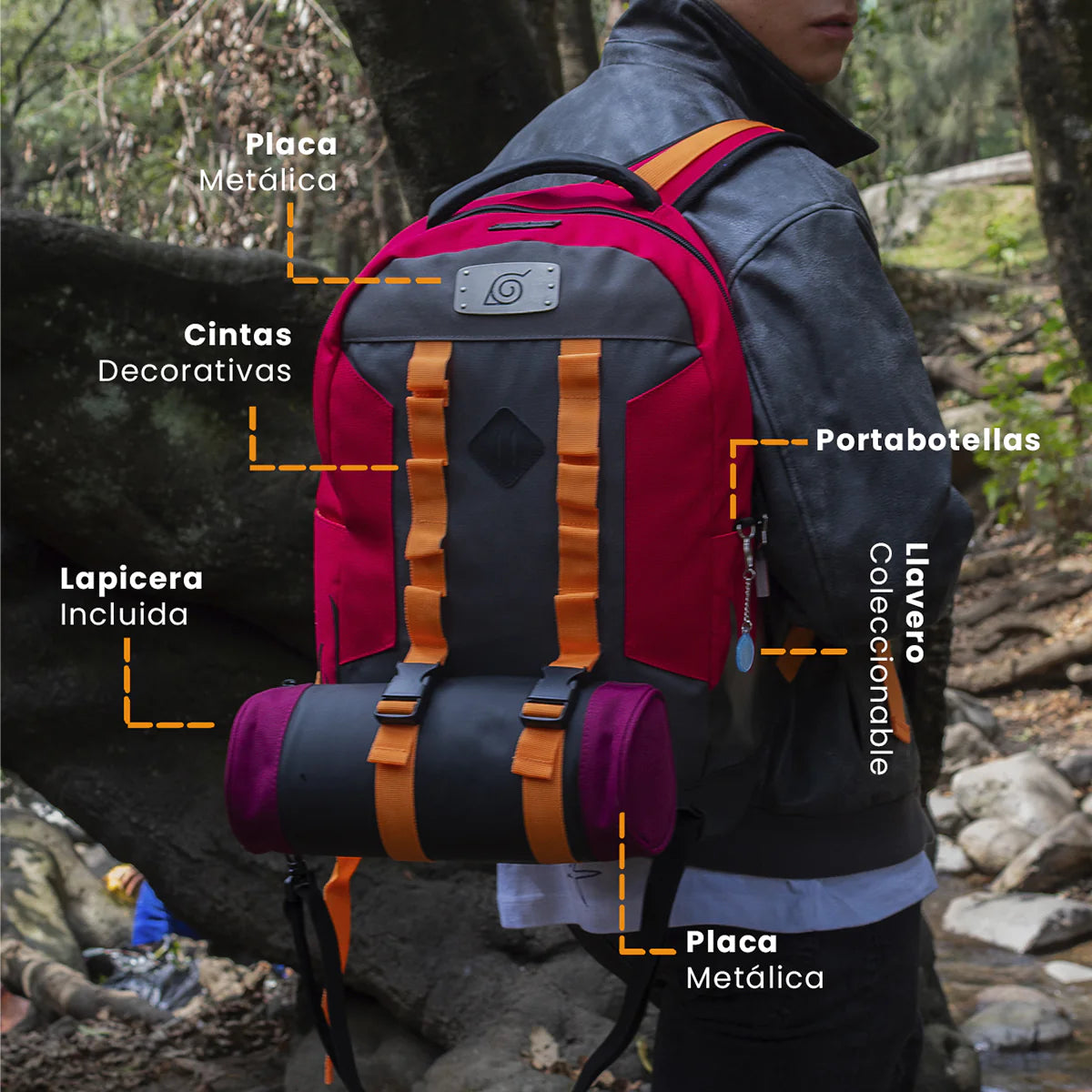 Mochila Naruto - Ninja Gear