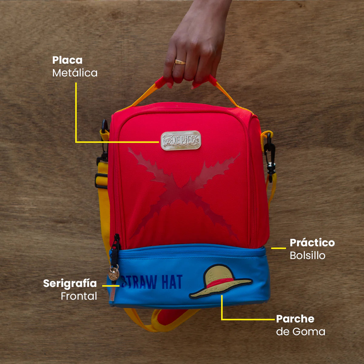 Lonchera One Piece - Sombrero De Luffy
