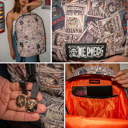 Mochila One Piece Carteles Se Busca