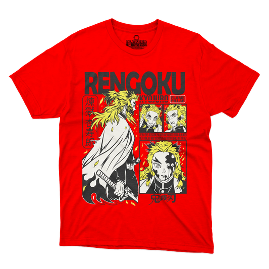 Playera Demon Slayer Rengoku FLAME HASHIRA